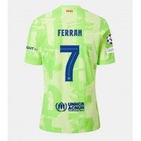 Camiseta Barcelona Ferran Torres #7 Tercera Equipación 2024-25 manga corta